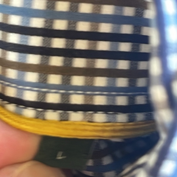 Robert Talbott Plaid Long Sleeve Buttondown, L - Picture 9 of 11